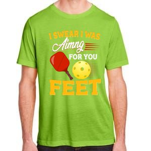 Pickleball Funny Quotes Humorous Slogans Gift Great Gift Adult ChromaSoft Performance T-Shirt