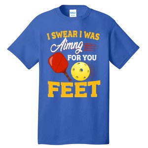 Pickleball Funny Quotes Humorous Slogans Gift Great Gift Tall T-Shirt