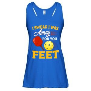 Pickleball Funny Quotes Humorous Slogans Gift Great Gift Ladies Essential Flowy Tank