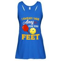 Pickleball Funny Quotes Humorous Slogans Gift Great Gift Ladies Essential Flowy Tank