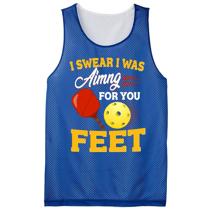 Pickleball Funny Quotes Humorous Slogans Gift Great Gift Mesh Reversible Basketball Jersey Tank