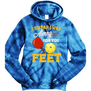 Pickleball Funny Quotes Humorous Slogans Gift Great Gift Tie Dye Hoodie