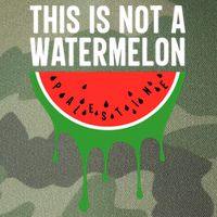 Palestine Funny Quote This Is Not A Watermelon Legacy Tie Dye Trucker Hat