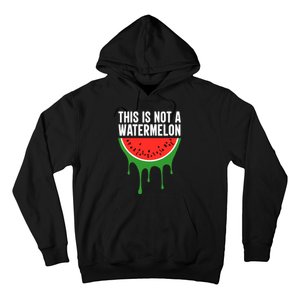 Palestine Funny Quote This Is Not A Watermelon Hoodie