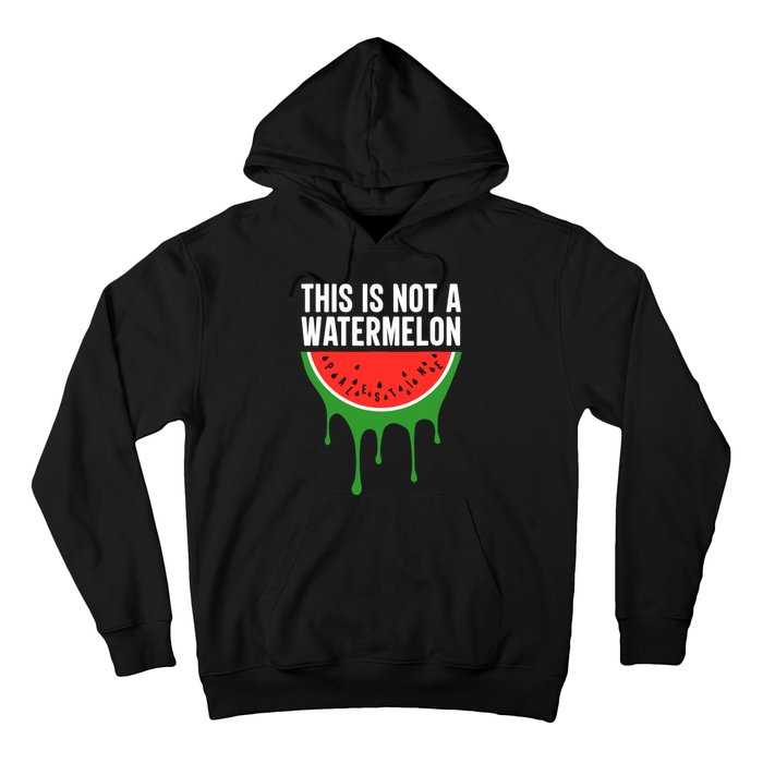 Palestine Funny Quote This Is Not A Watermelon Hoodie