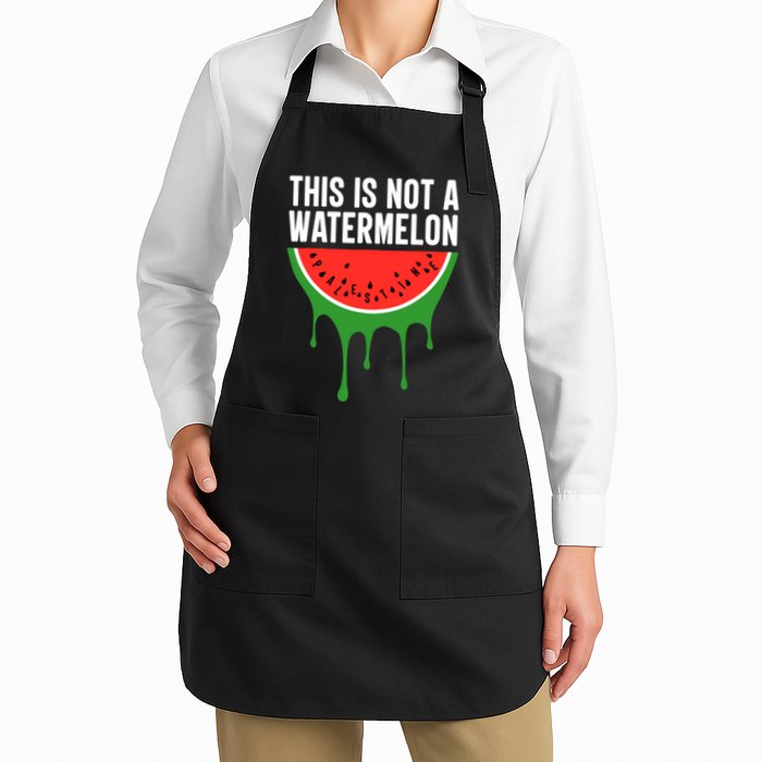 Palestine Funny Quote This Is Not A Watermelon Apron