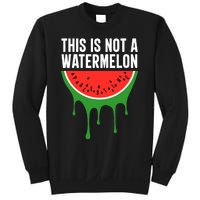 Palestine Funny Quote This Is Not A Watermelon Sweatshirt