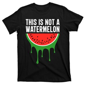 Palestine Funny Quote This Is Not A Watermelon T-Shirt