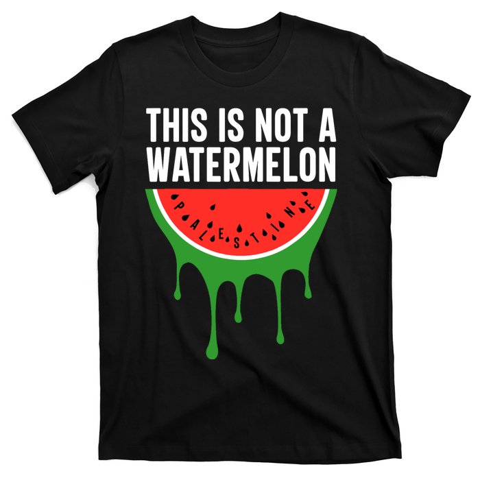 Palestine Funny Quote This Is Not A Watermelon T-Shirt