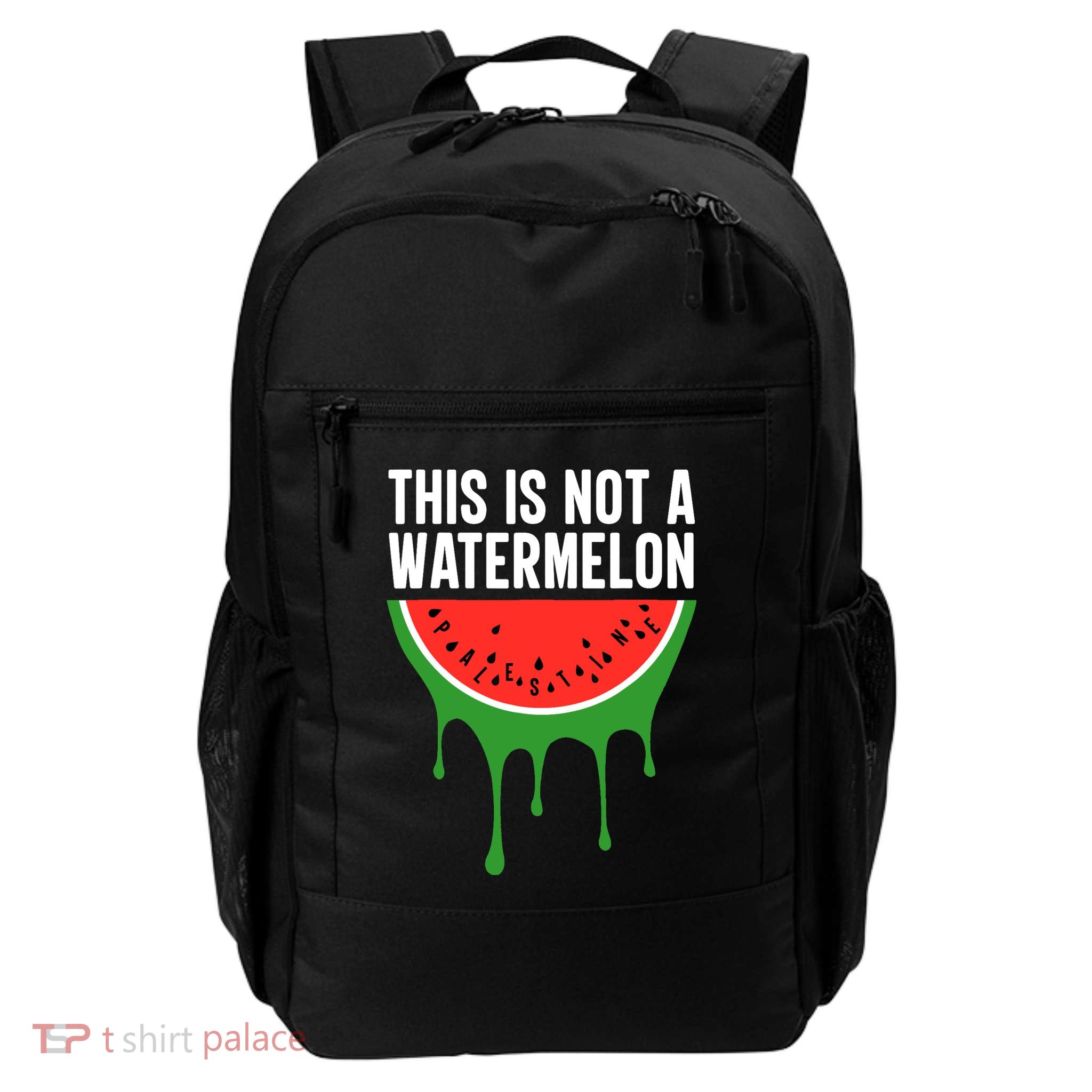 Palestine Funny Quote This Is Not A Watermelon Backpack