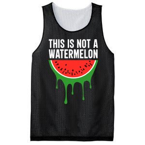 Palestine Funny Quote This Is Not A Watermelon Mesh Reversible Basketball Jersey Tank