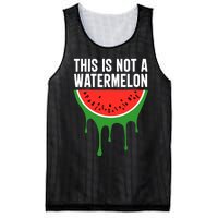 Palestine Funny Quote This Is Not A Watermelon Mesh Reversible Basketball Jersey Tank