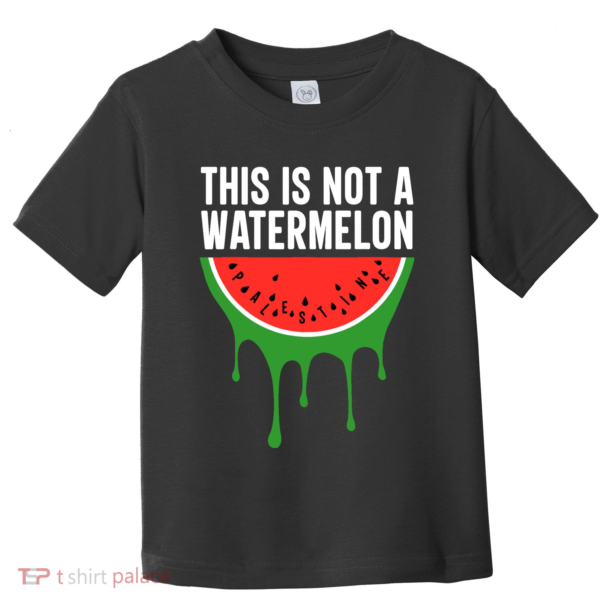 Palestine Funny Quote This Is Not A Watermelon Toddler T-Shirt