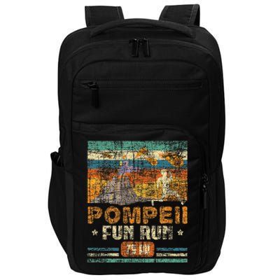 Pompeii Fun Run Geography Volcanologist Volcanology Impact Tech Backpack