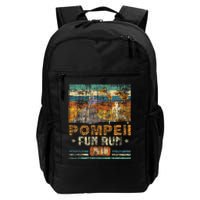 Pompeii Fun Run Geography Volcanologist Volcanology Daily Commute Backpack