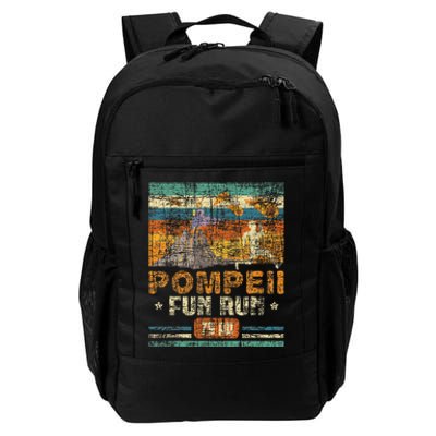 Pompeii Fun Run Geography Volcanologist Volcanology Daily Commute Backpack