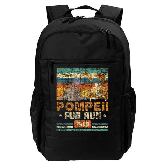 Pompeii Fun Run Geography Volcanologist Volcanology Daily Commute Backpack