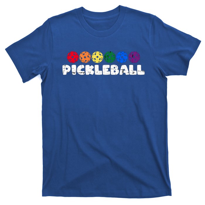 Pickleball Funny Retro Vintage Pickleballplayer Cool Gift T-Shirt