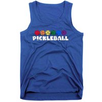 Pickleball Funny Retro Vintage Pickleballplayer Cool Gift Tank Top