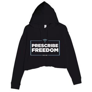 Prescribe Freedom Ron DeSantis Florida Governor Crop Fleece Hoodie