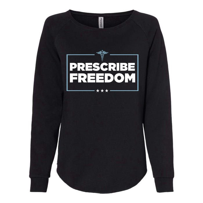 Prescribe Freedom Ron DeSantis Florida Governor Womens California Wash Sweatshirt