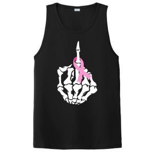 Pink Feather Ribbon Breast Cancer Awareness S Quote Cool Gift PosiCharge Competitor Tank