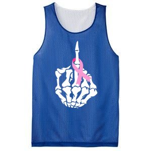 Pink Feather Ribbon Breast Cancer Awareness S Quote Cool Gift Mesh Reversible Basketball Jersey Tank