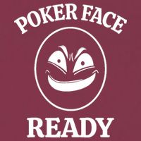 Poker Face Ready Gambling Texas Holdem Funny Card Playing 16oz Travel Tumbler