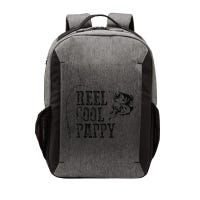 Pappy Fishing Reel Cool Pappy Funny Gift Vector Backpack