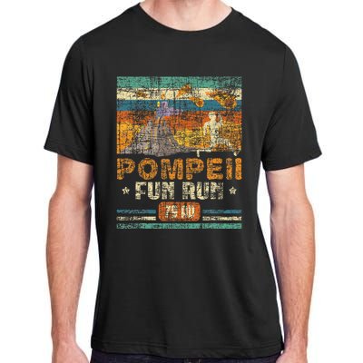 Pompeii Fun Run Geography Volcanologist Volcanology Adult ChromaSoft Performance T-Shirt