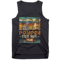 Pompeii Fun Run Geography Volcanologist Volcanology Tank Top