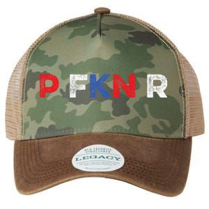 P FKN R Puerto Rico Fan Funny Meme Spanish Music Urban Slang Legacy Tie Dye Trucker Hat