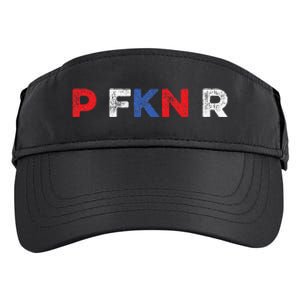 P FKN R Puerto Rico Fan Funny Meme Spanish Music Urban Slang Adult Drive Performance Visor