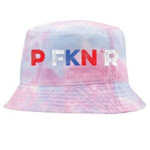 P FKN R Puerto Rico Fan Funny Meme Spanish Music Urban Slang Tie-Dyed Bucket Hat