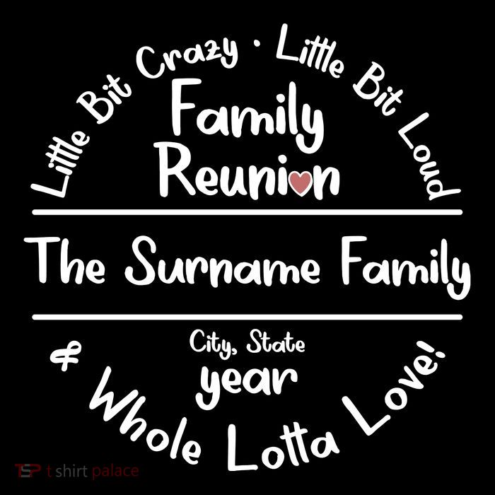 Personalized Family Reunion A Little Bit Crazy Little Bit Loud Whole Lotta Love Stripe Pom Pom Beanie