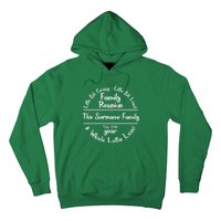 Personalized Family Reunion A Little Bit Crazy Little Bit Loud Whole Lotta Love Hoodie