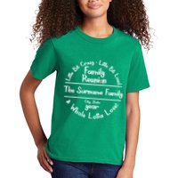 Personalized Family Reunion A Little Bit Crazy Little Bit Loud Whole Lotta Love Kids T-Shirt