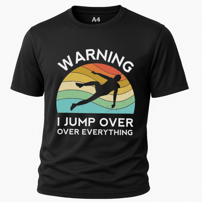 Parkour Free Running Training Traceur Retro Sport Flip Cooling Performance Crew T-Shirt