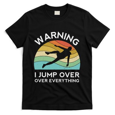 Parkour Free Running Training Traceur Retro Sport Flip T-Shirt