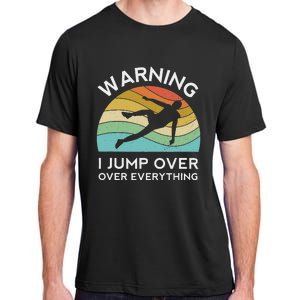 Parkour Free Running Training Traceur Retro Sport Flip Adult ChromaSoft Performance T-Shirt