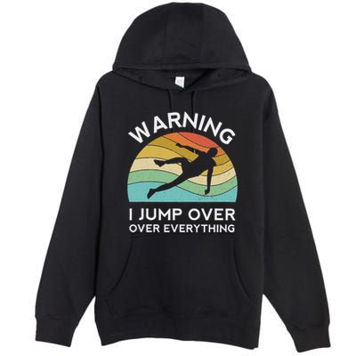 Parkour Free Running Training Traceur Retro Sport Flip Premium Pullover Hoodie