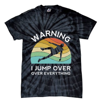 Parkour Free Running Training Traceur Retro Sport Flip Tie-Dye T-Shirt