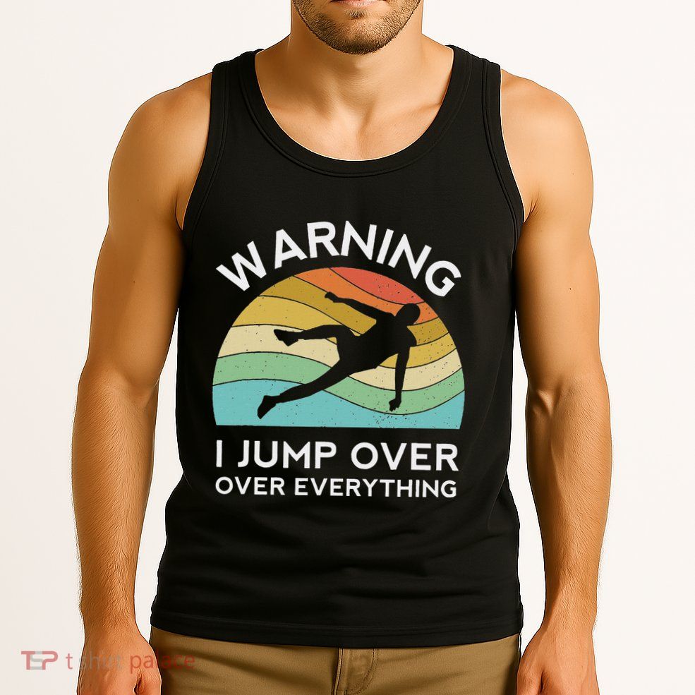 Parkour Free Running Training Traceur Retro Sport Flip Tank Top