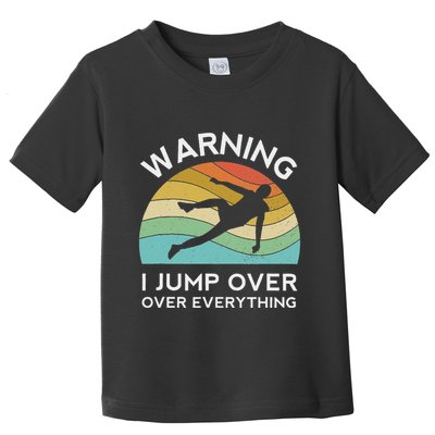 Parkour Free Running Training Traceur Retro Sport Flip Toddler T-Shirt