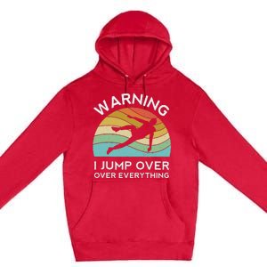 Parkour Free Running Training Traceur Retro Sport Flip Premium Pullover Hoodie