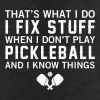 Pickleball Funny Saying Grandpa FatherS Day Gift 7 Panel Mesh Trucker Snapback Hat