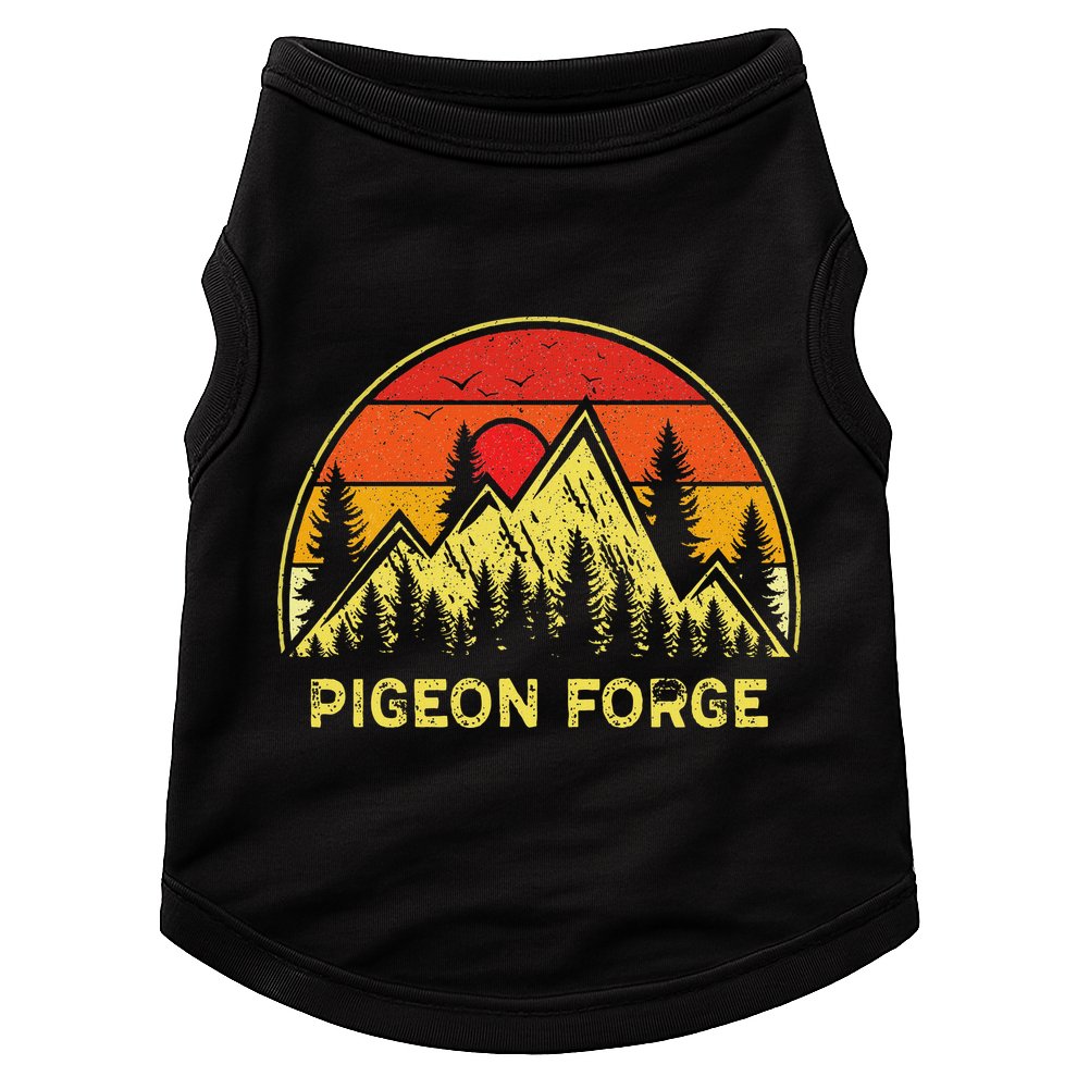 Pigeon Forge Souvenirs Great Smoky Mountains Tennessee Tn Doggie Tank