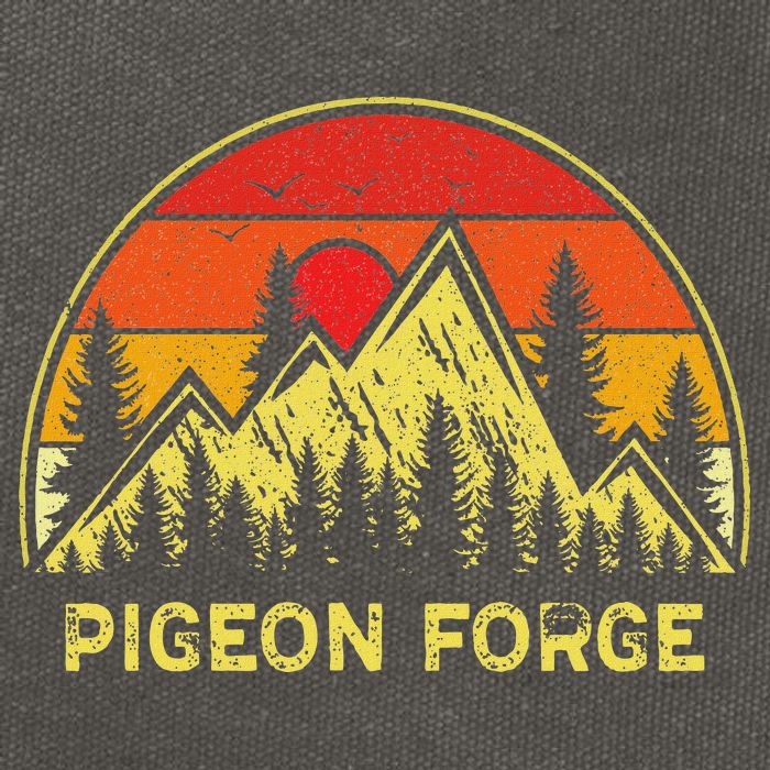 Pigeon Forge Souvenirs Great Smoky Mountains Tennessee Tn Cotton Canvas Backpack