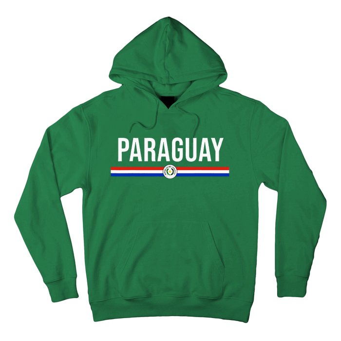 Paraguay Flag Sports Soccer Football Athletic Jersey Top Hoodie