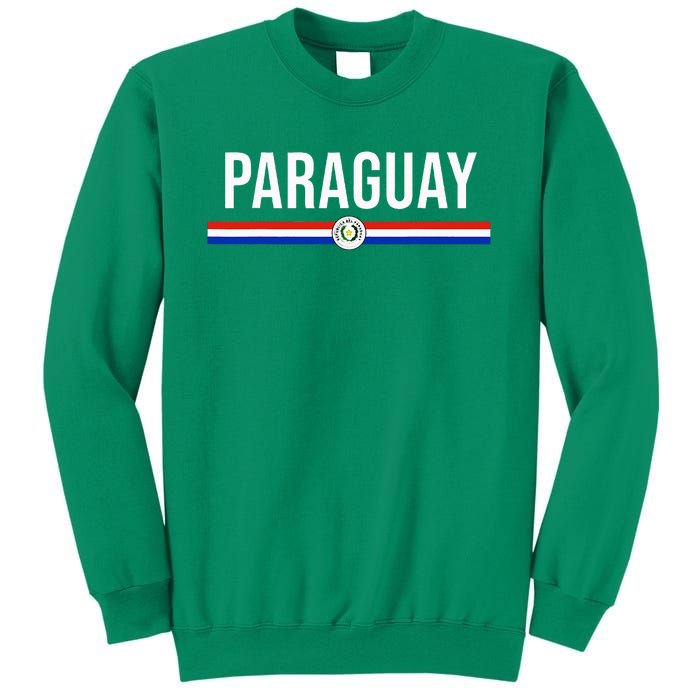 Paraguay Flag Sports Soccer Football Athletic Jersey Top Sweatshirt